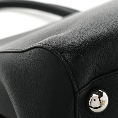 Delvaux Grained Calfskin GM Brillant Satchel Black 17 of 19