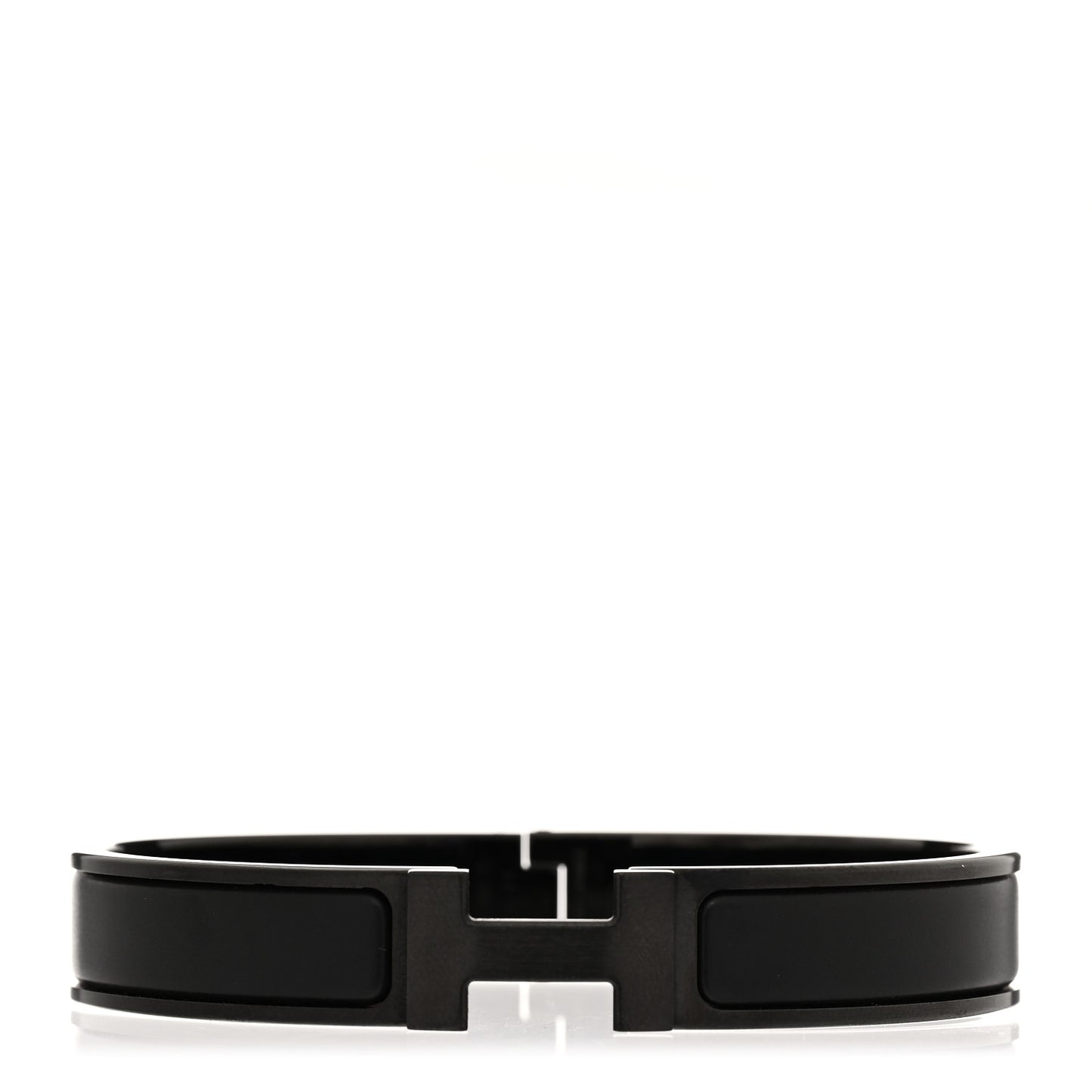 Matte Enamel Narrow Clic Clac HH Bracelet T6 So Black