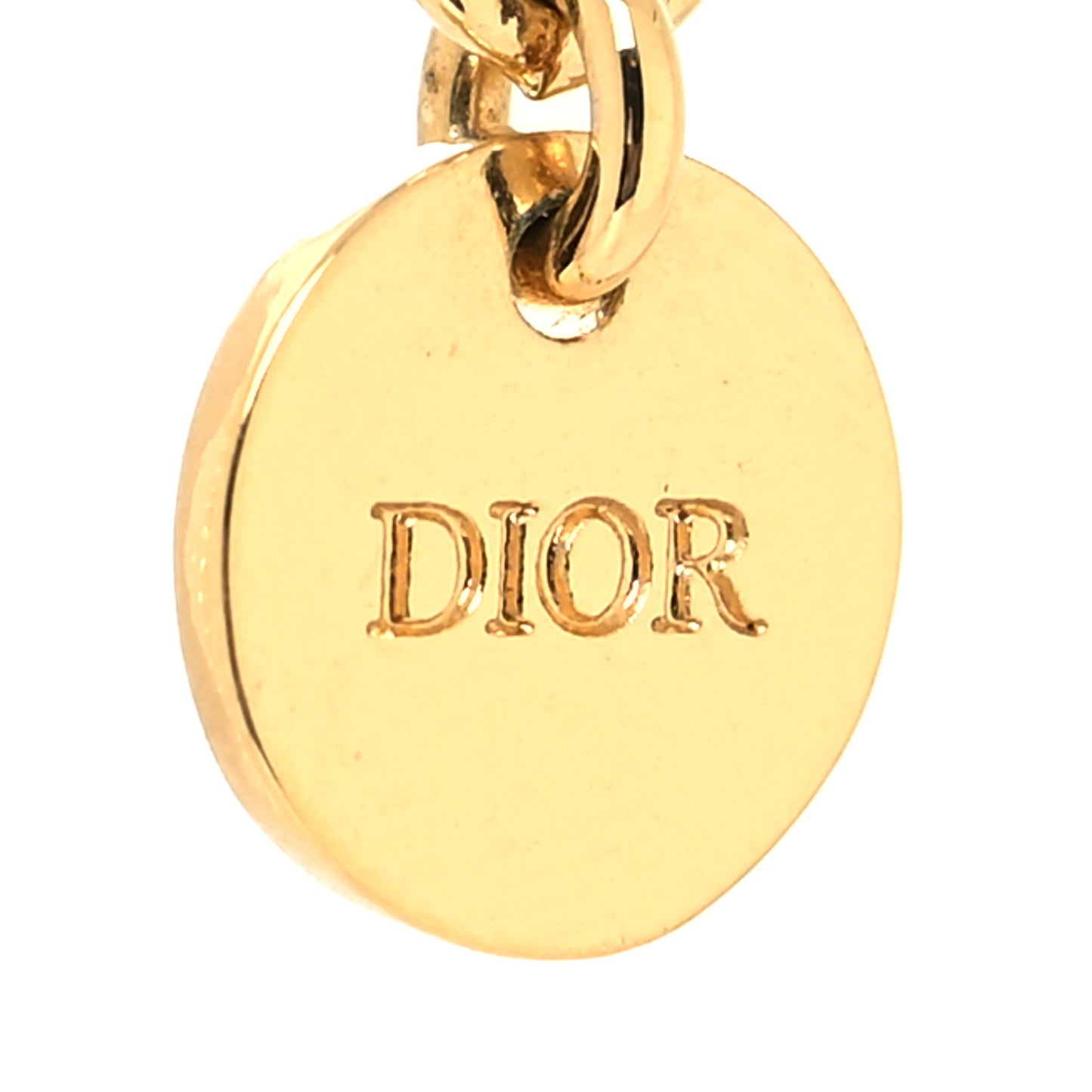 Pearl D Necklace Gold