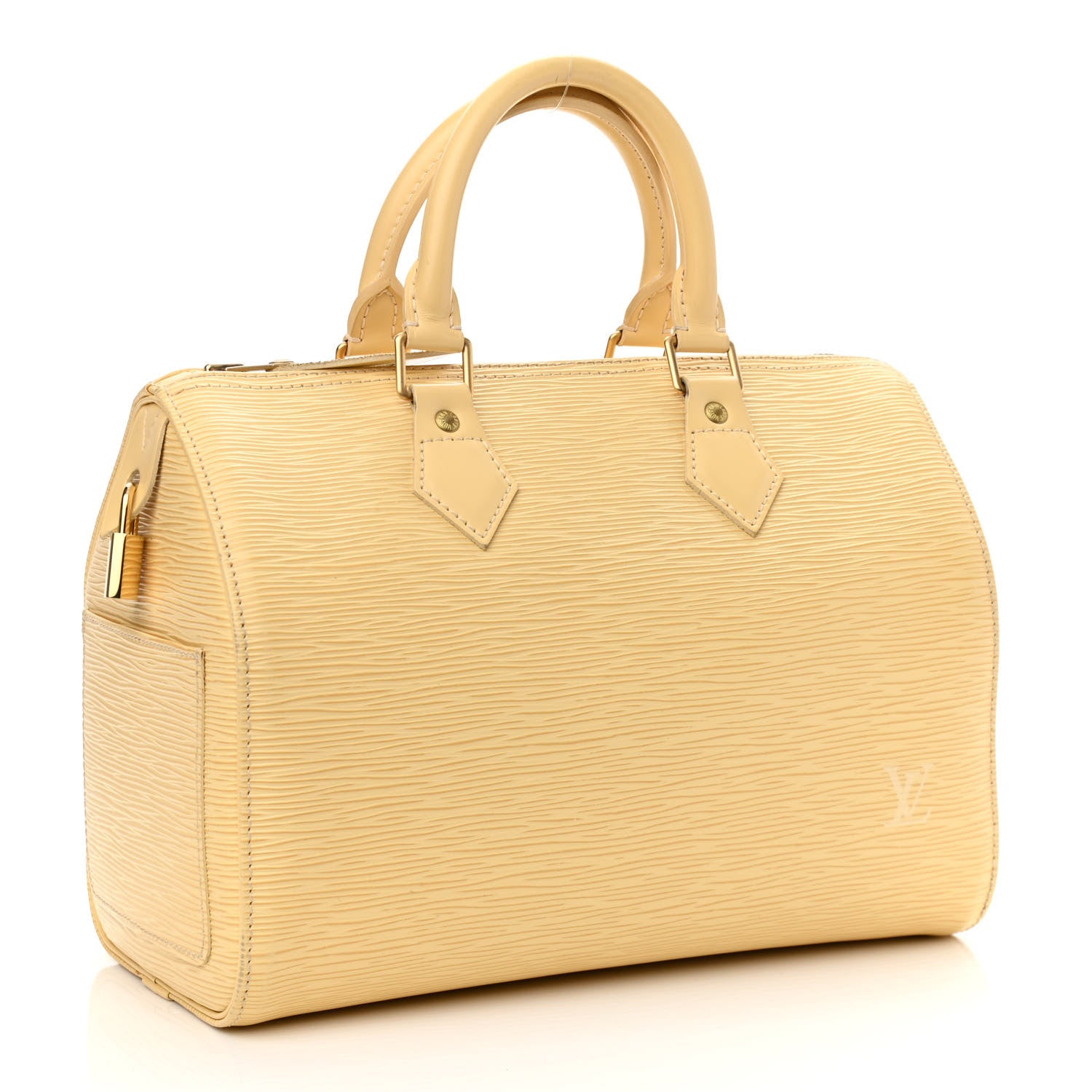 Louis Vuitton Epi Speedy 25 Vanilla 3 of 21