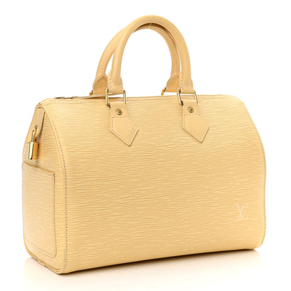 Louis Vuitton Epi Speedy 25 Vanilla 3 of 21