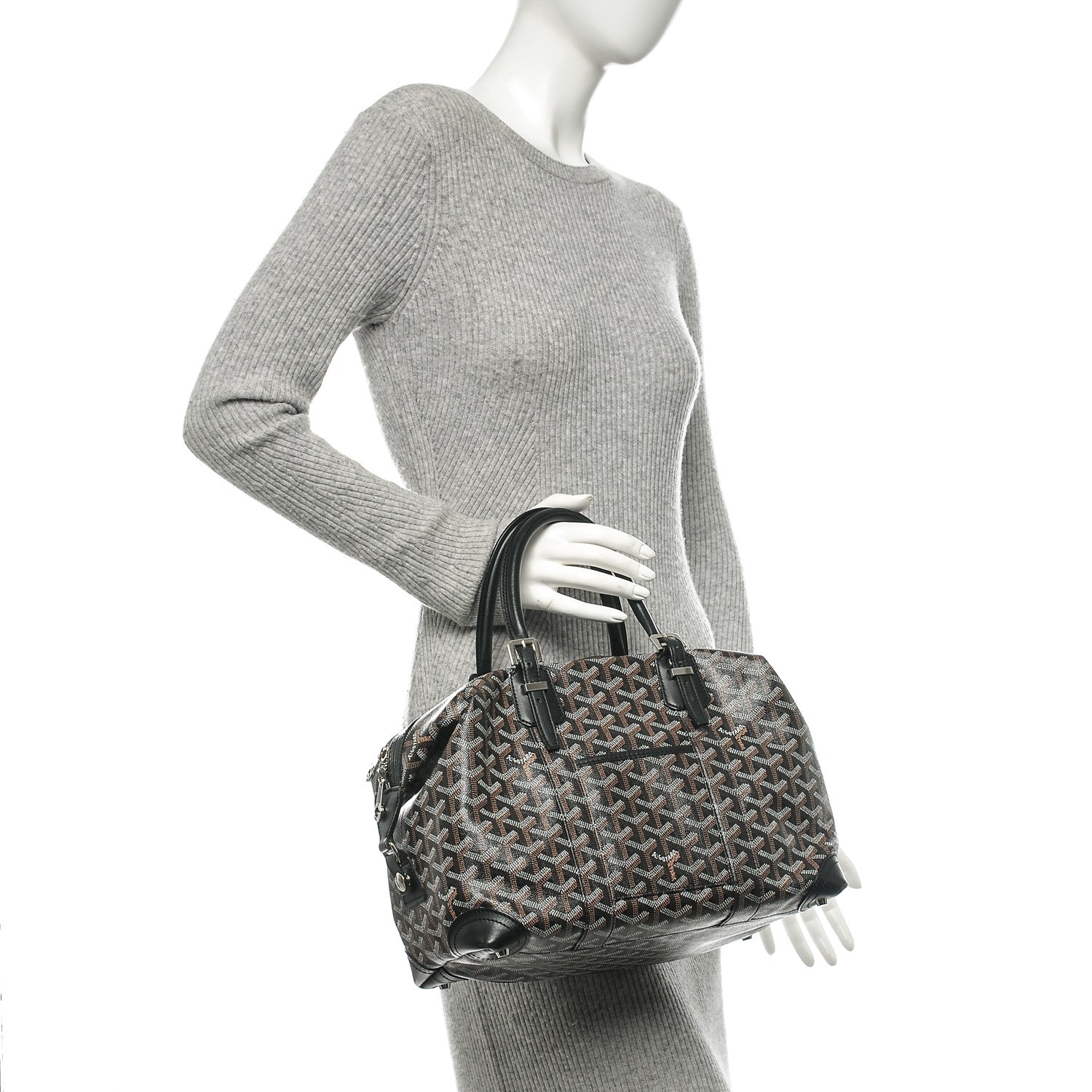 Goyard Goyardine Boeing 30 Black 2 of 8