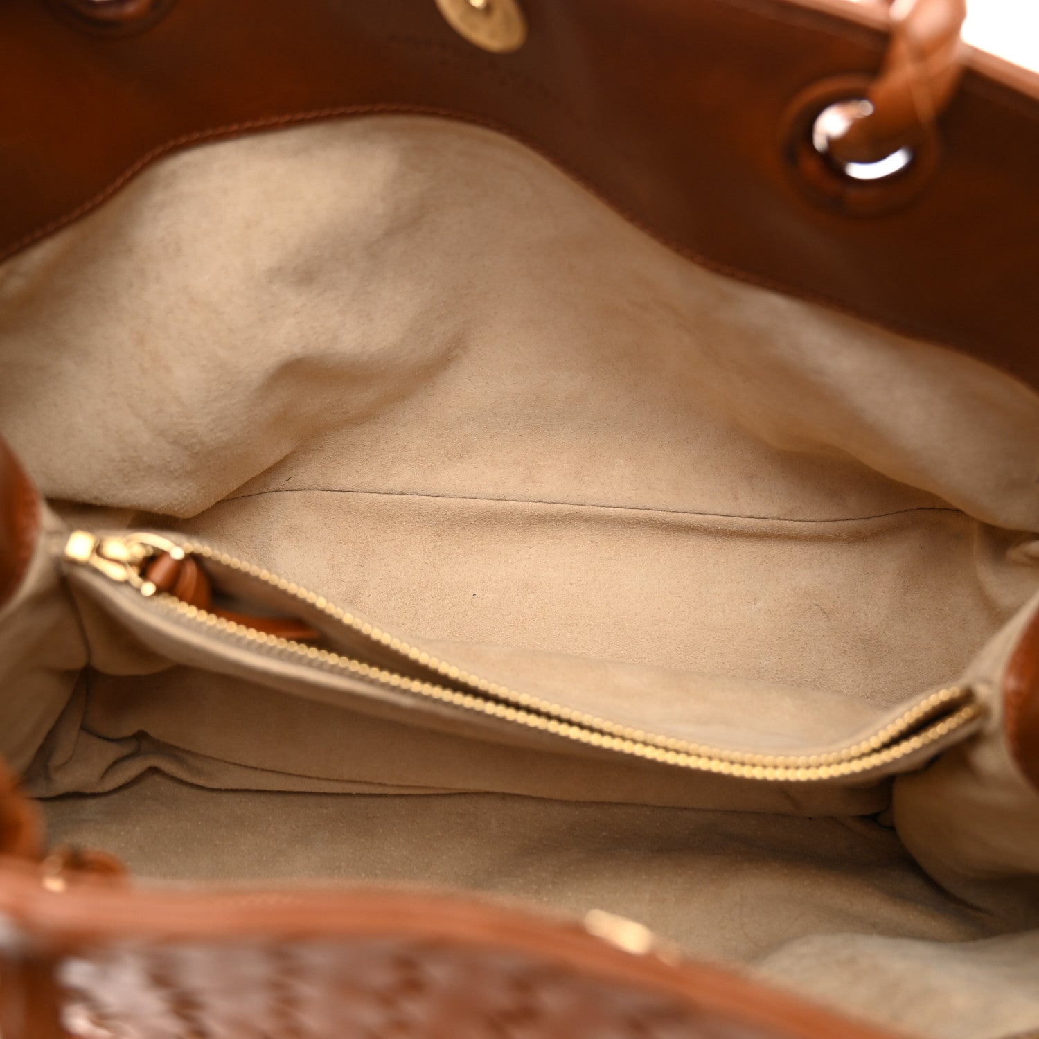 Bottega Veneta Nappa Intrecciato Woven Tote Noce 6 of 14