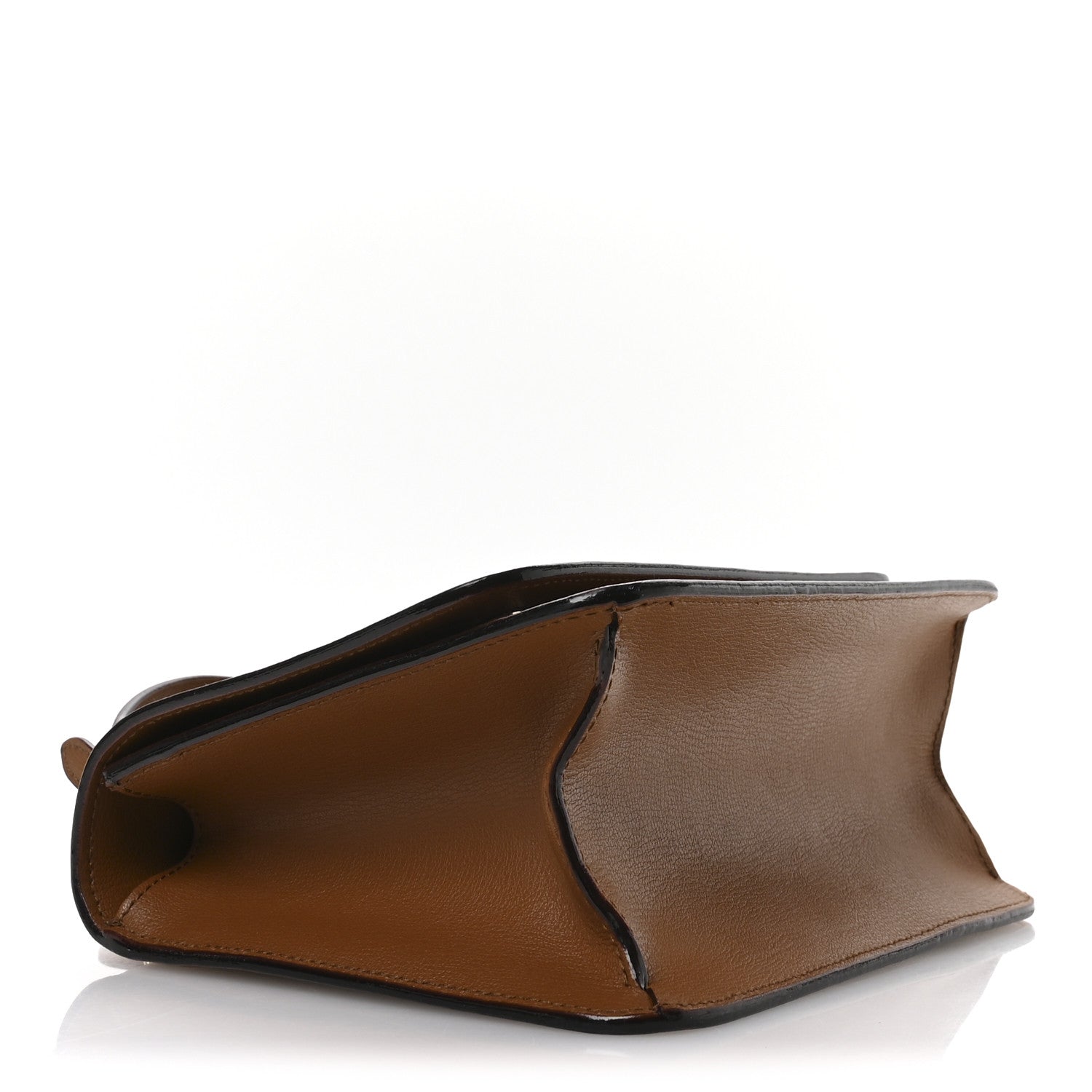 Jimmy Choo Grainy Calfskin JC Top Handle Tan 4 of 9