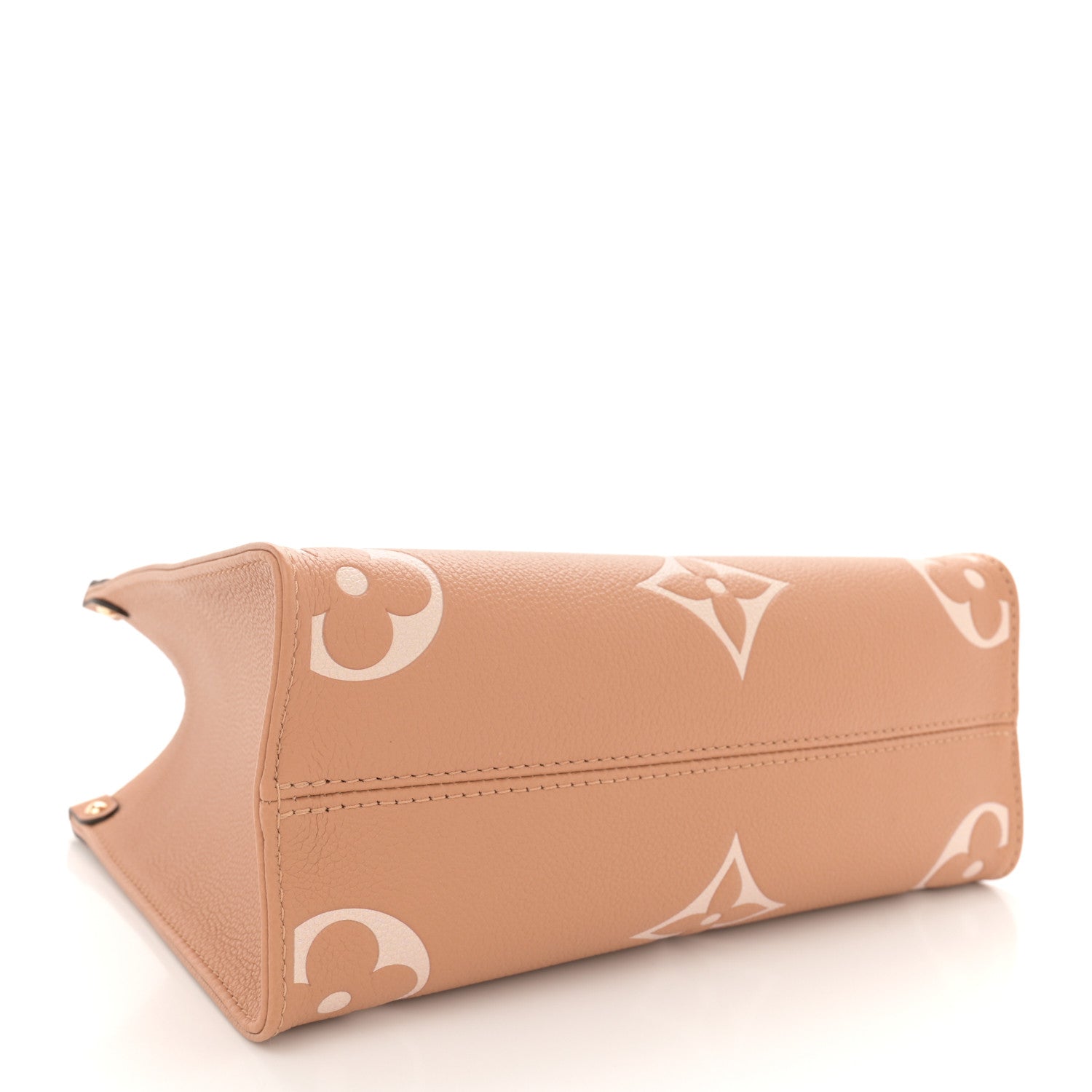 Louis Vuitton Empreinte Monogram Giant Onthego PM Arizona Creme 4 of 9