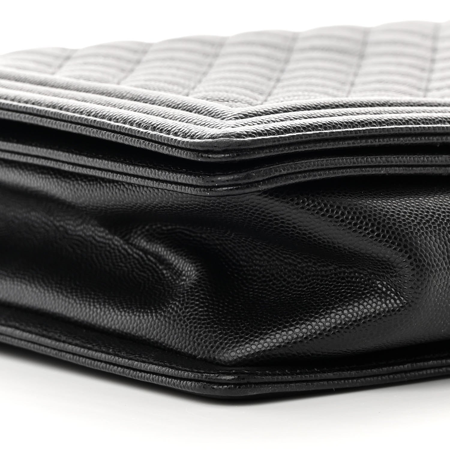 Chanel Caviar Quilted Large Boy Flap Black 9 of 14