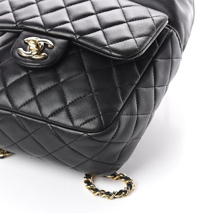 Chanel Lambskin Quilted Small in Seoul Backpack Black 9 of 9
