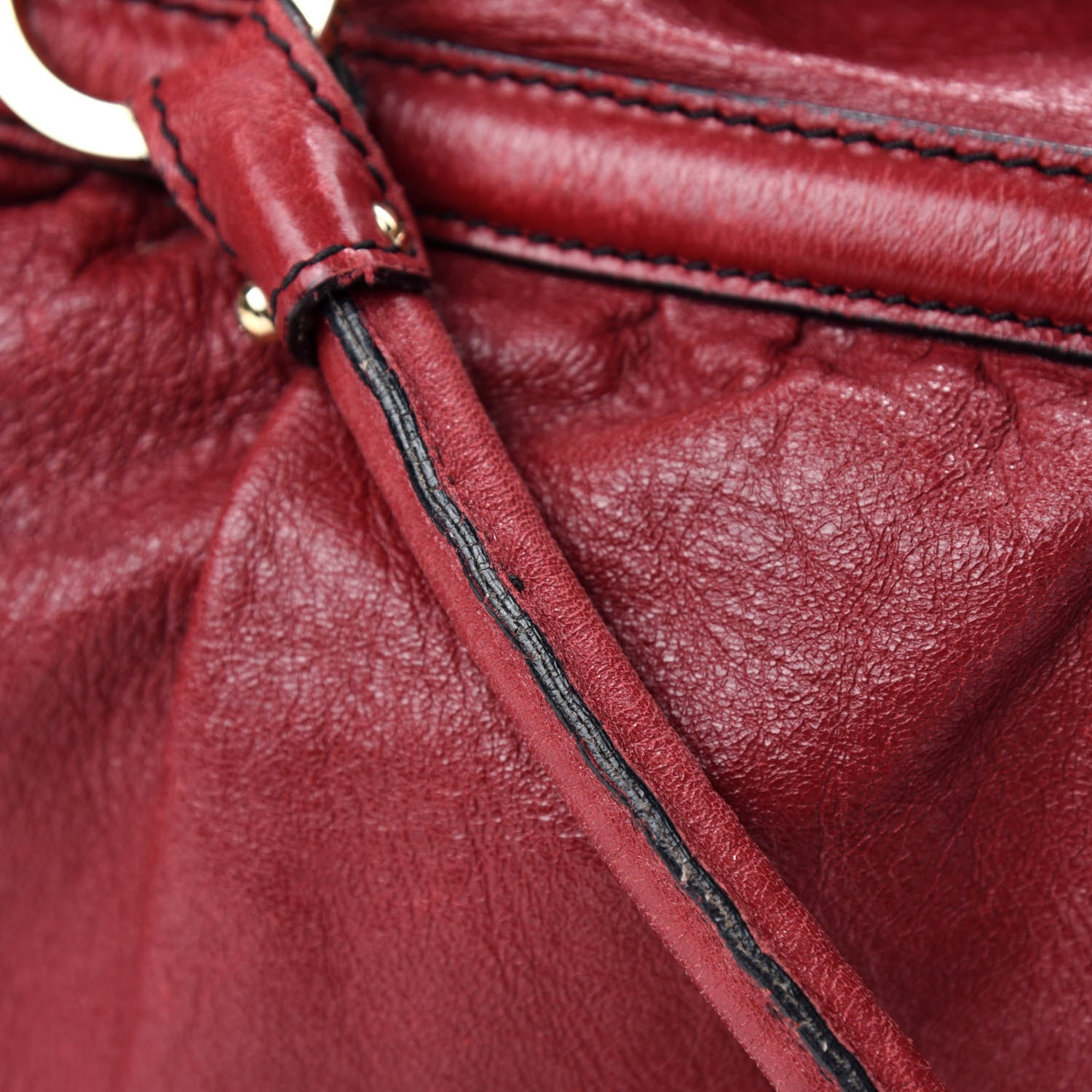 Fendi Calfskin Large Chef Shopper Tote Rosso 11 of 17