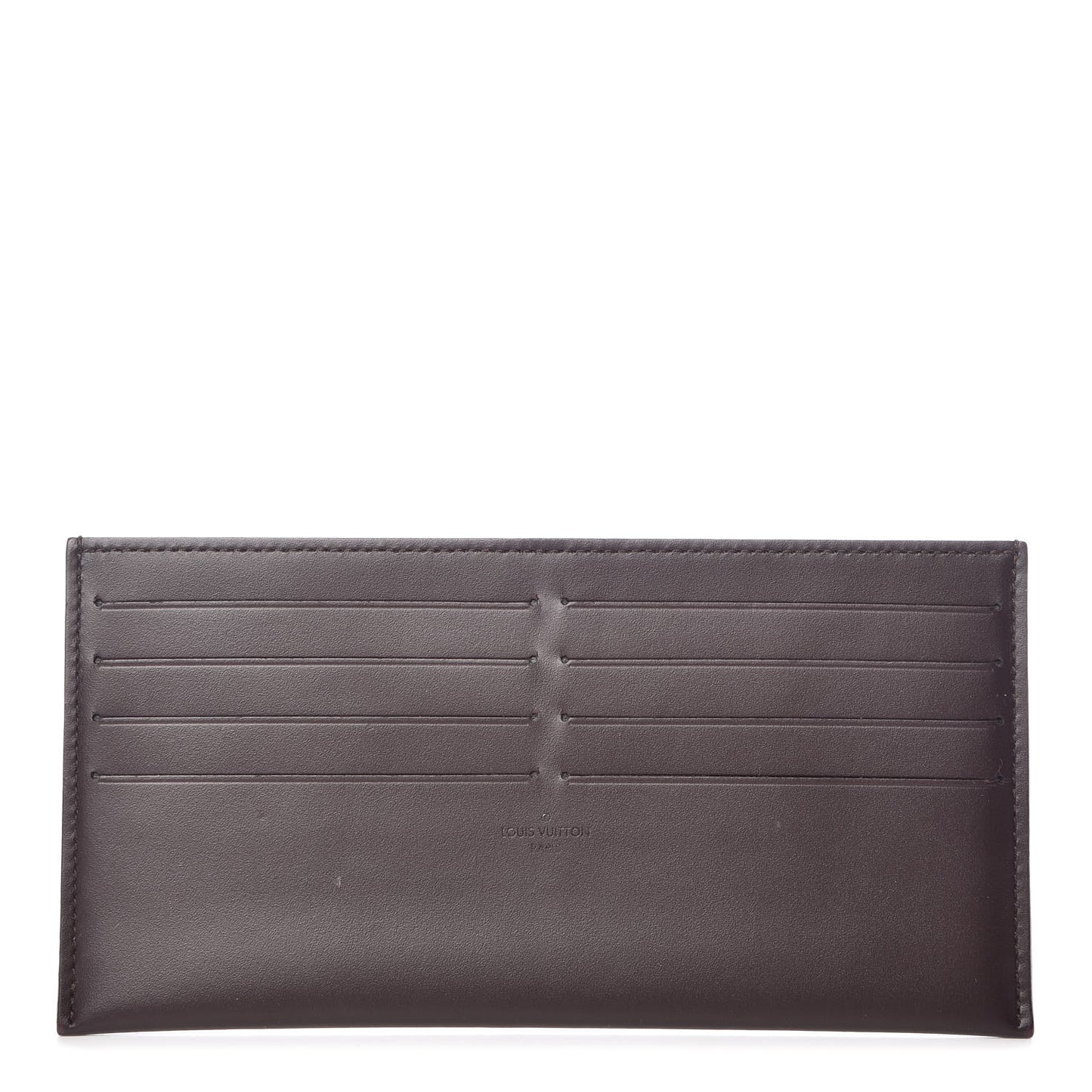 Calfskin Felicie Card Holder Insert Amarante