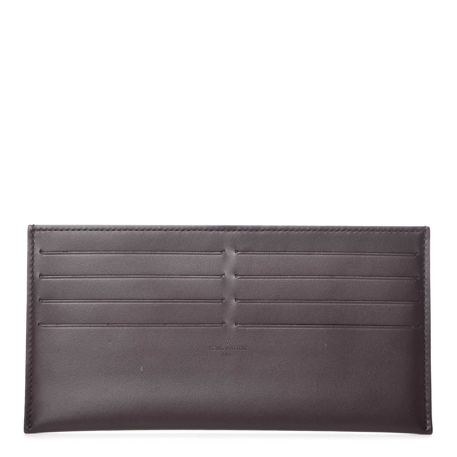 Louis Vuitton Calfskin Felicie Card Holder Insert Amarante 1 of 7