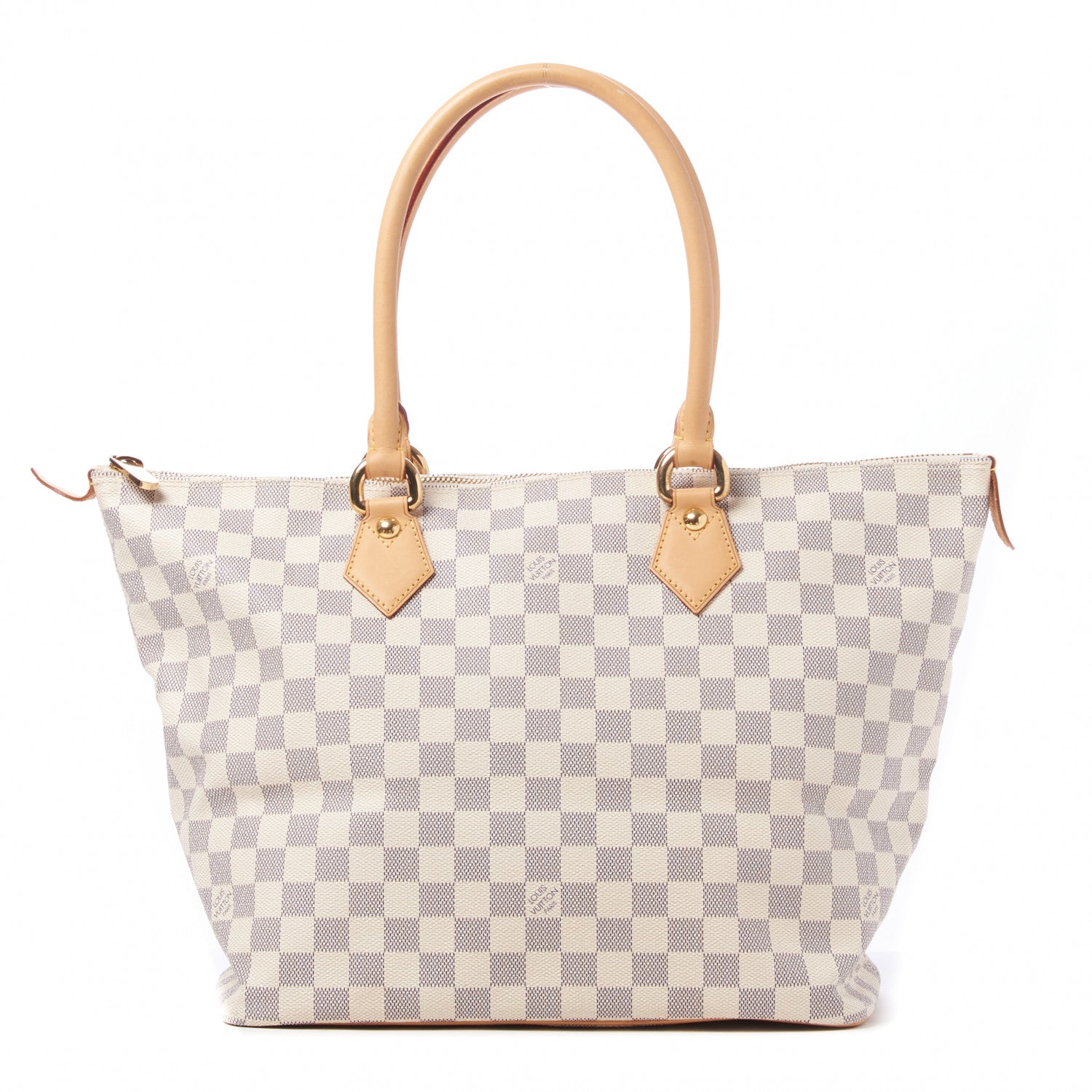 Louis Vuitton Damier Azur Saleya MM 1 of 8