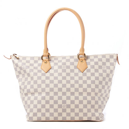 Louis Vuitton Damier Azur Saleya MM 1 of 8