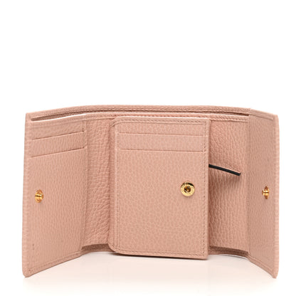 Gucci Dollar Calfskin GG Marmont Tri-Fold Wallet Perfect Pink 5 of 8