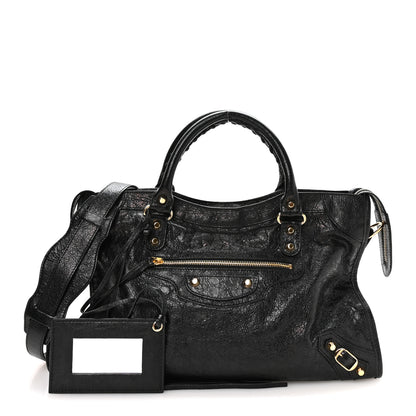 Balenciaga Agneau Classic Gold Hardware City Black 3 of 11