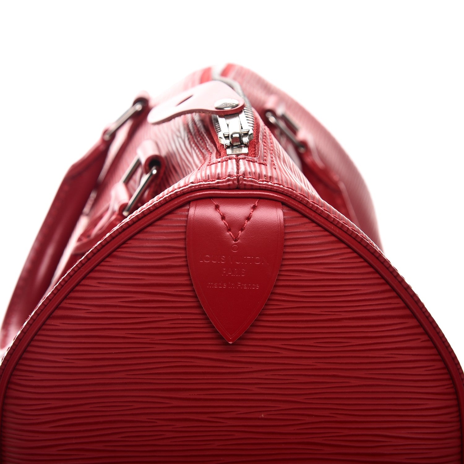 Louis Vuitton Epi Speedy 25 Rouge 6 of 17