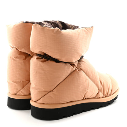 Louis Vuitton Nylon Monogram Pillow Comfort Ankle Boot 38 Beige 5 of 8