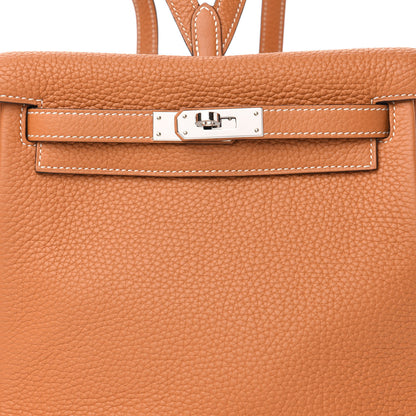 Hermes Togo Kelly Ado Backpack Gold 9 of 9