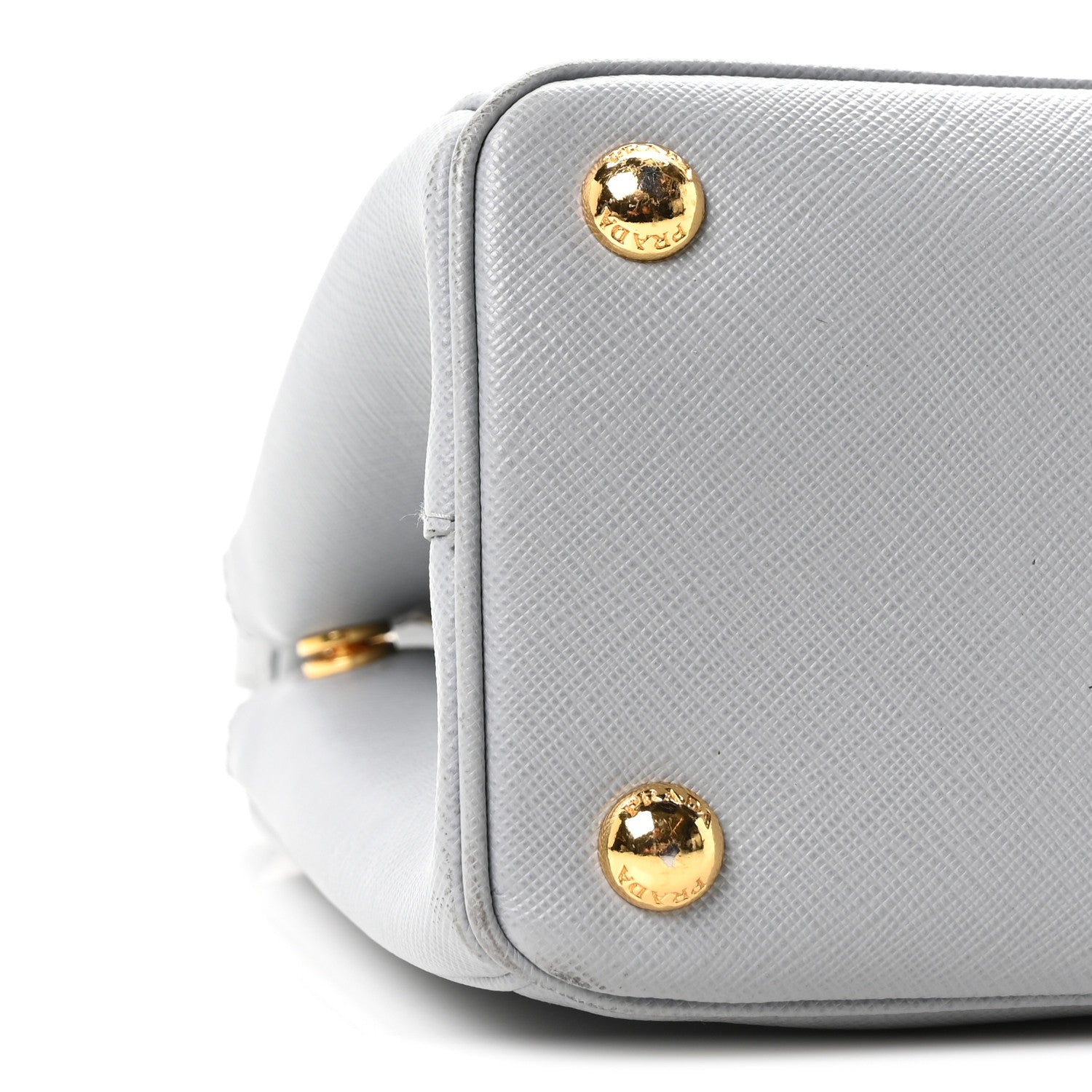 Prada Saffiano Lux Small Galleria Double Zip Tote Granito 1901373