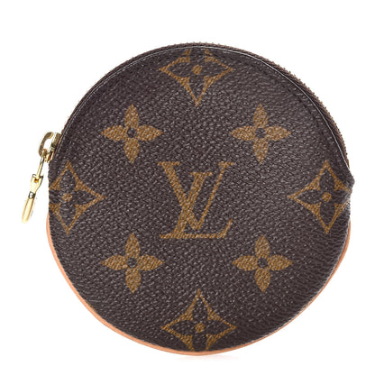 Louis Vuitton Monogram Round Coin Purse 1 of 7
