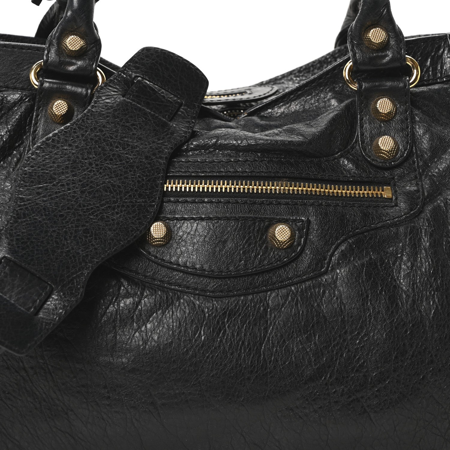 Balenciaga Agneau Giant 12 Gold Hardware City Black 9 of 11
