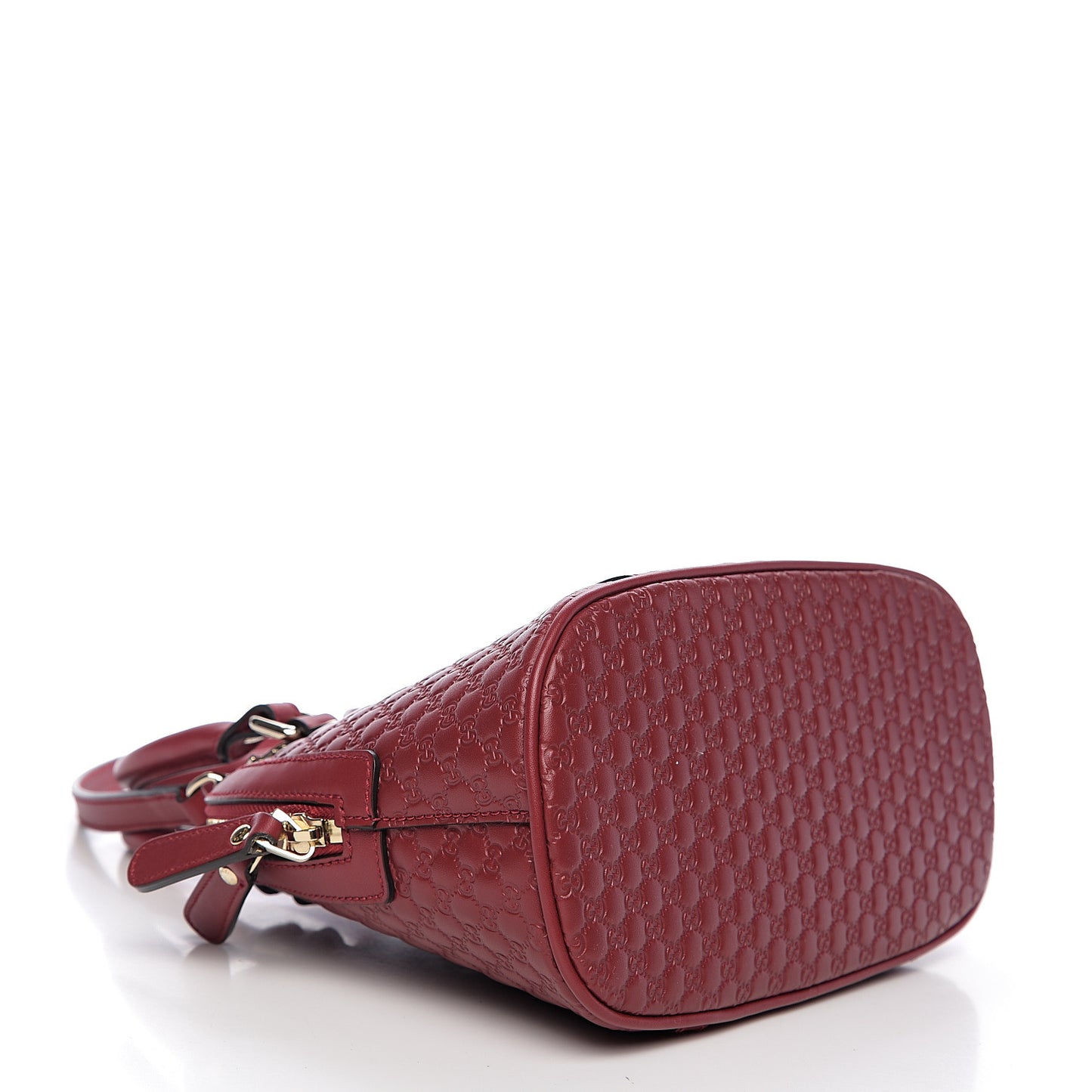 Soft Microguccissima Mini Dome Bag Rosso
