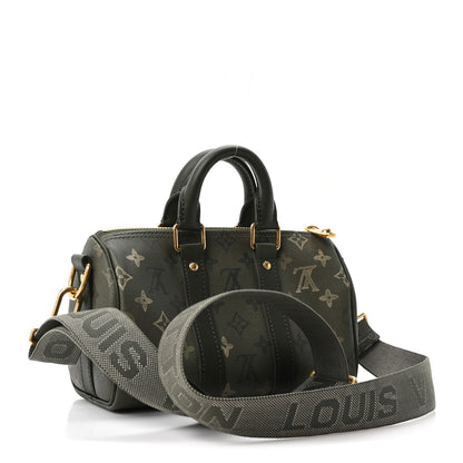 Louis Vuitton Monogram Surplus Keepall Bandouliere 25 Khaki 3 of 9