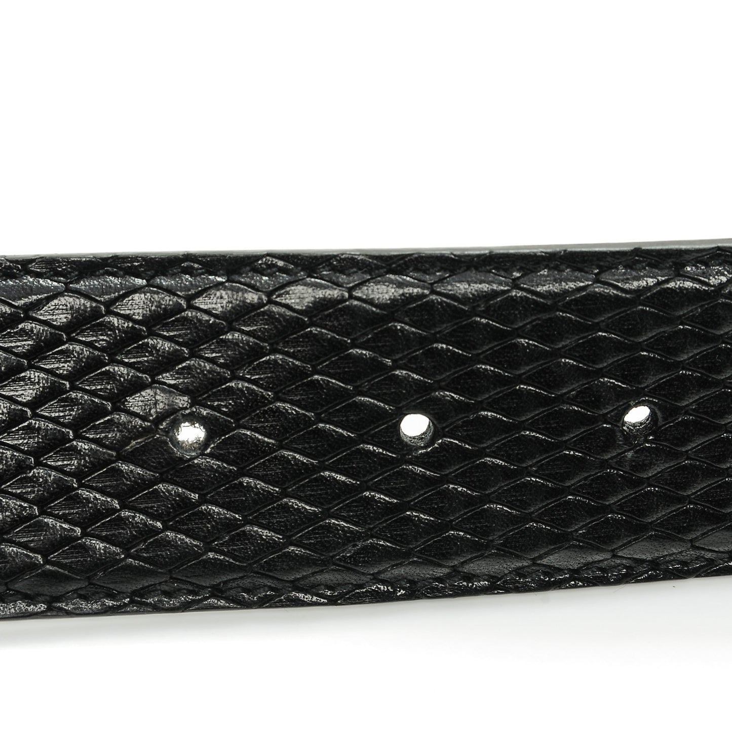 Python Interlocking G Belt 80 32 Black