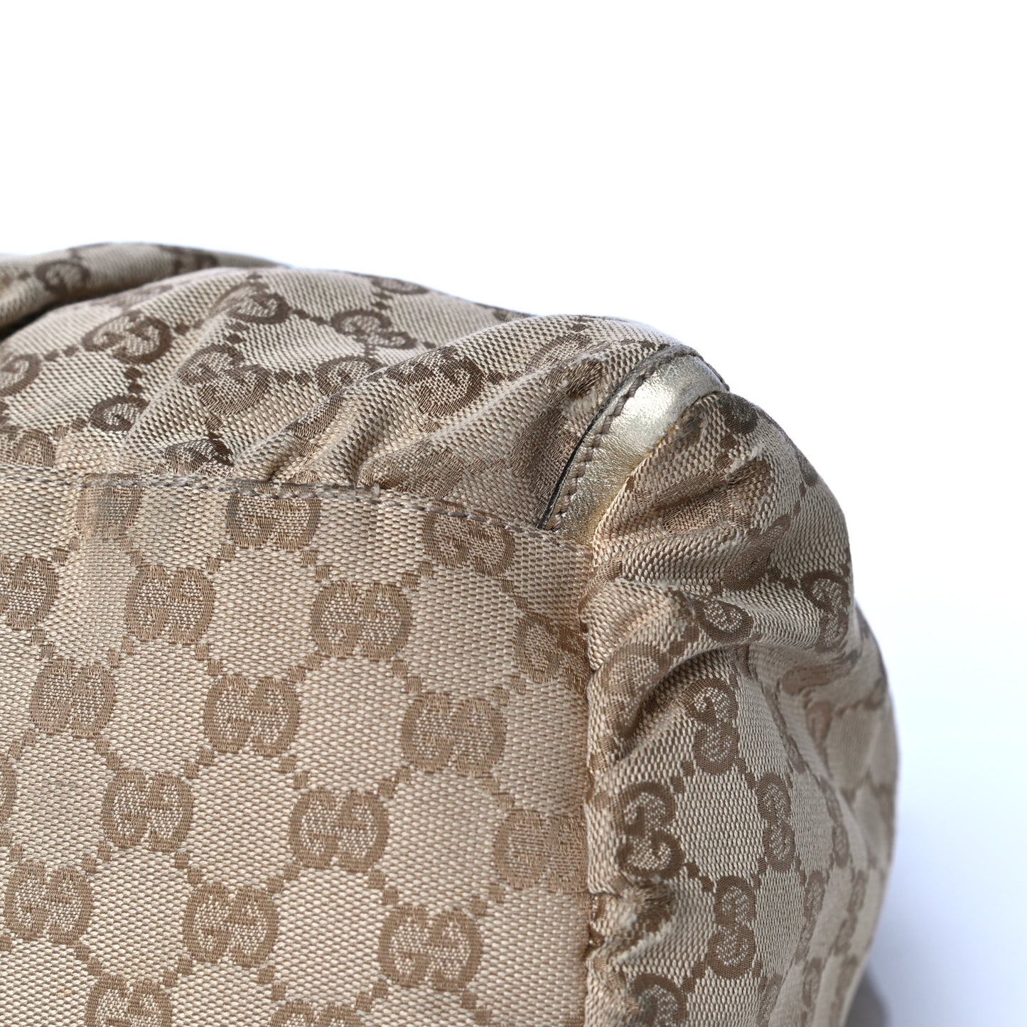 Monogram Large D Gold Hobo Gold