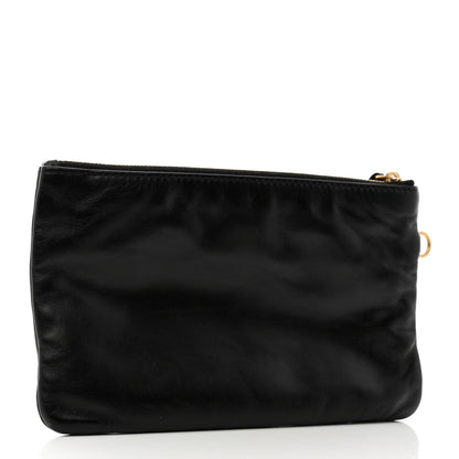 Chanel Shiny Calfskin Chanel 22 Removable Pouch Black 3 of 5