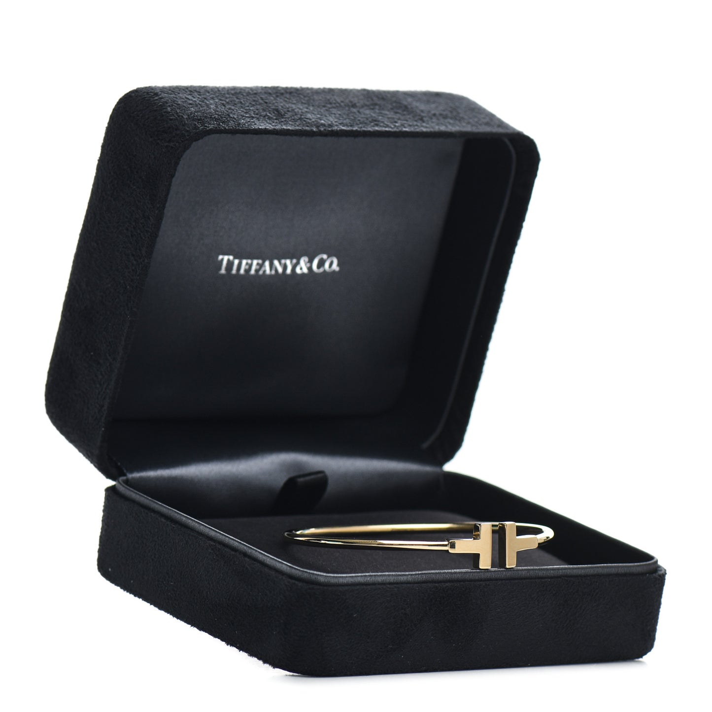 18K Yellow Gold T Wire Bracelet