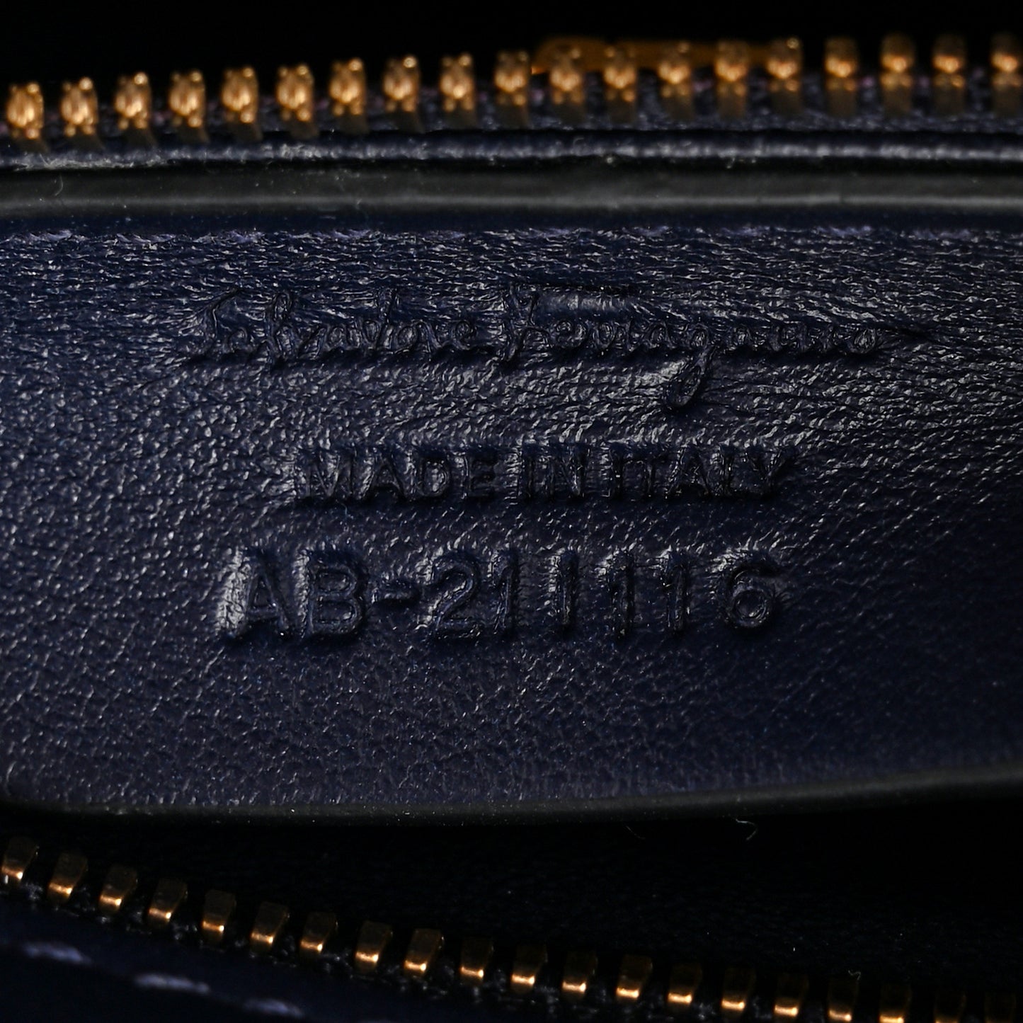 Calfskin Quilted Floral Printed Gancini Flap Bag Blue Multicolor