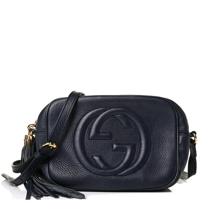 Gucci Pebbled Calfskin Small Soho Disco Bag Black 1 of 6