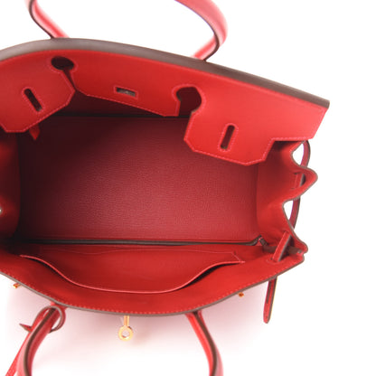 Hermes Epsom Birkin 30 Rouge Casaque 5 of 12