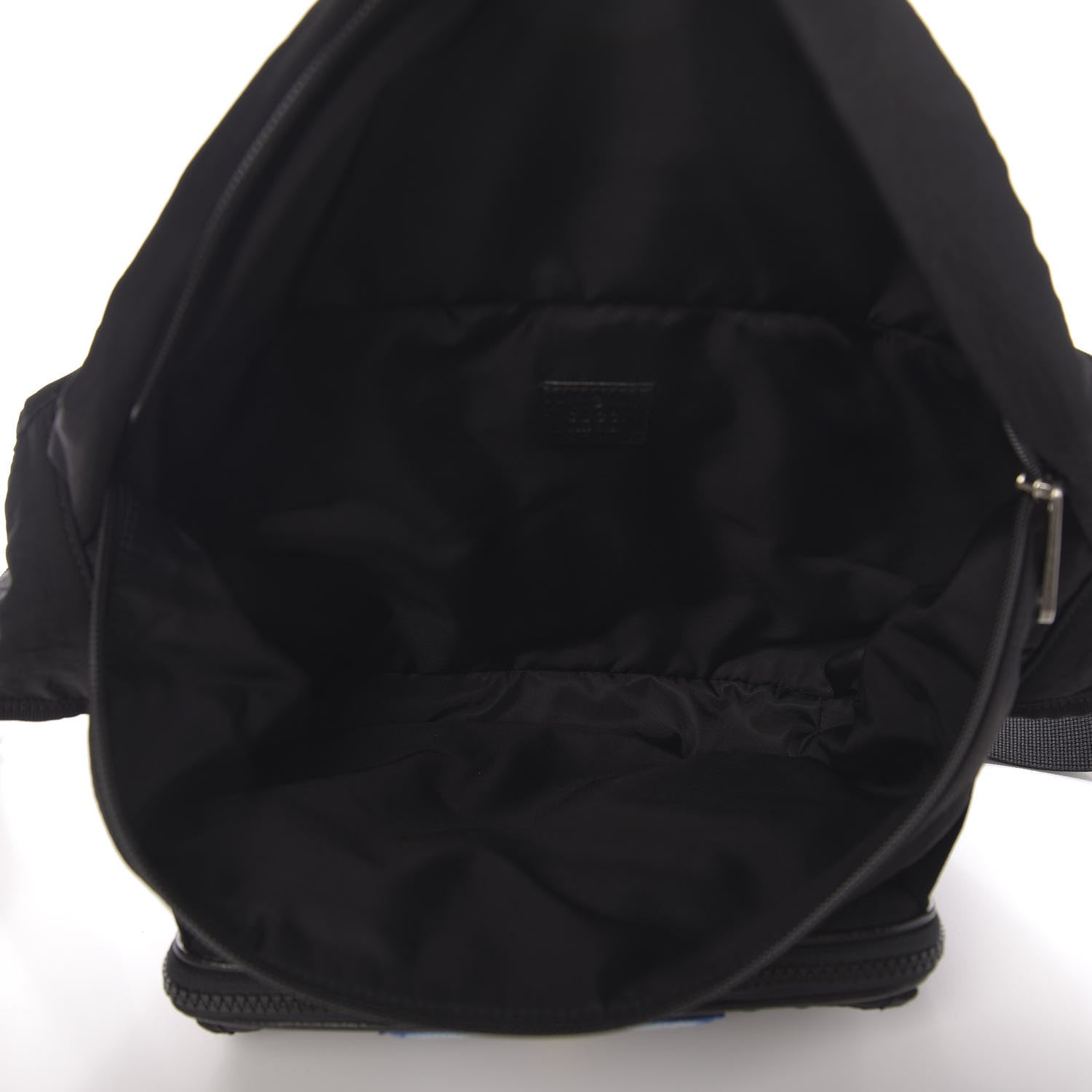 Gucci Nylon 80s Logo Patch Belt Bag Black 5 of 10