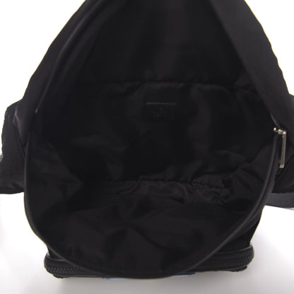 Gucci Nylon 80s Logo Patch Belt Bag Black 5 of 10