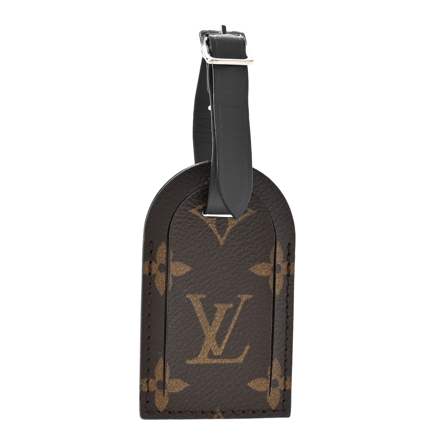 Louis Vuitton Monogram Luggage Tag Black 1 of 3