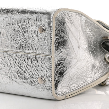 Christian Dior Metallic Calfskin Medium Diorever Flap Silver 11 of 22