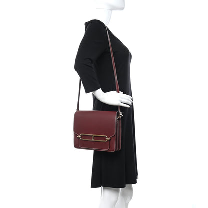 Hermes Veau Sombrero Sac Roulis 23 Rouge H 2 of 11