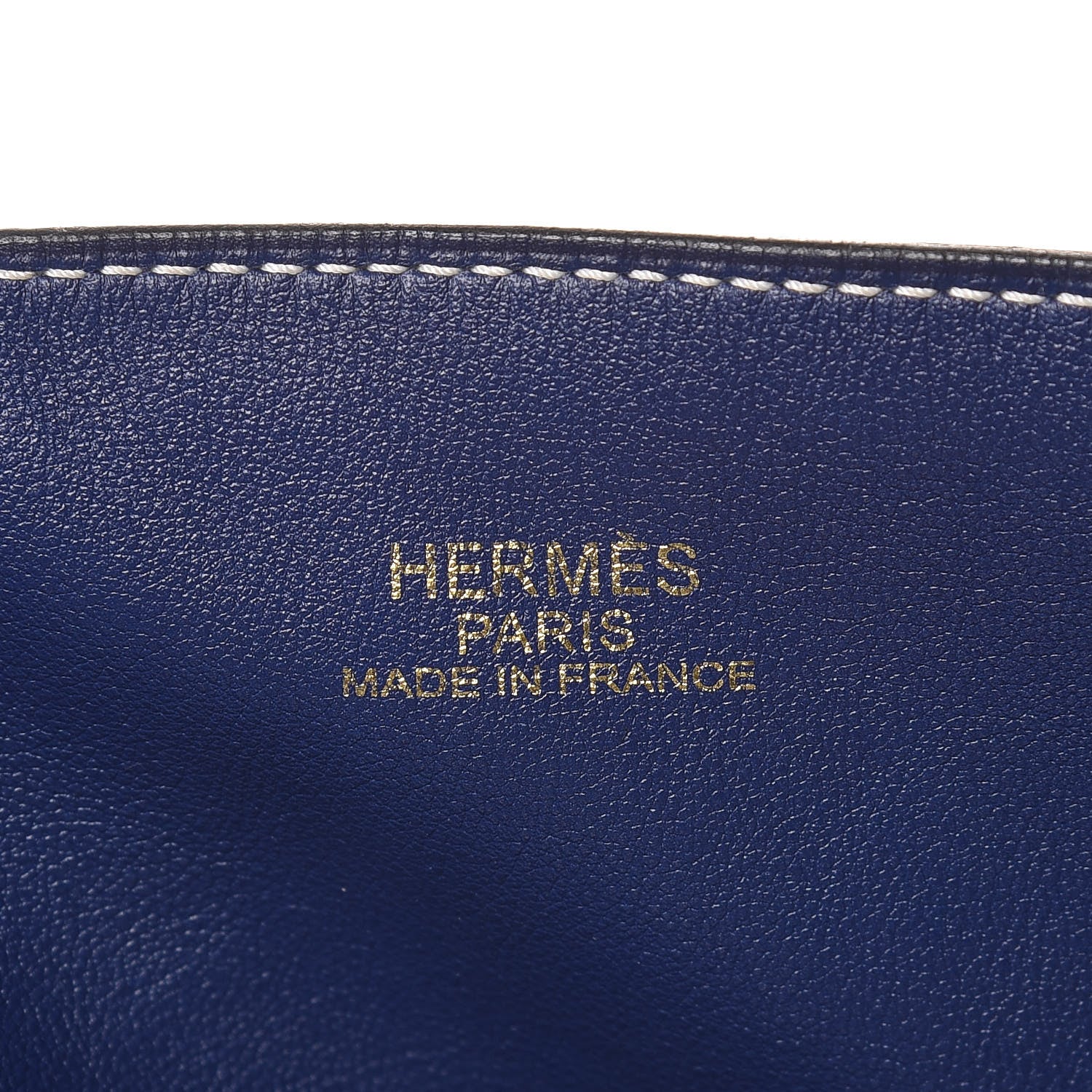 Hermes Veau Sikkim Double Sens 45 Tote Bleu Sapphire Paradis 10 of 13