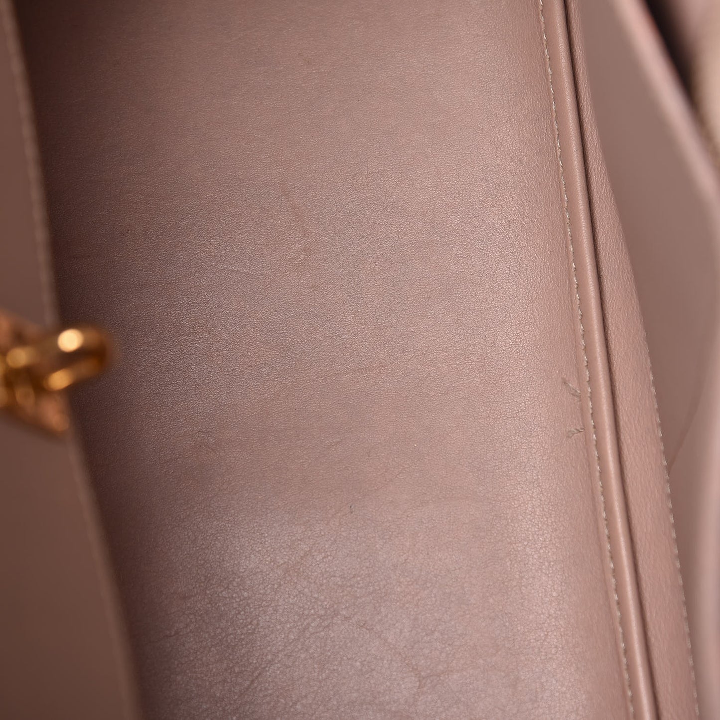 Calfskin Medium Bar Tote Light Pink