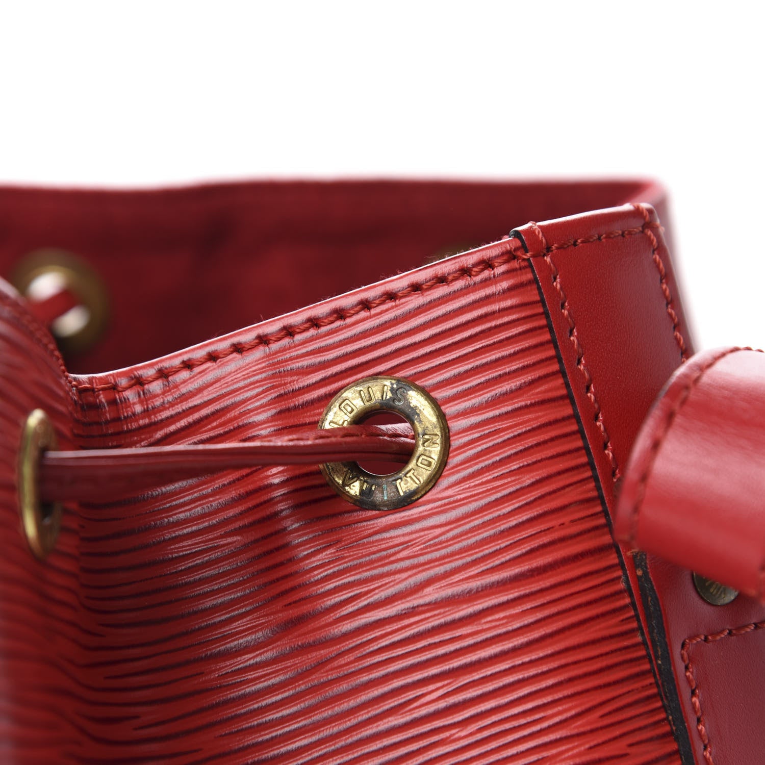 Louis Vuitton Epi Petit Noe Castillan Red 9 of 12