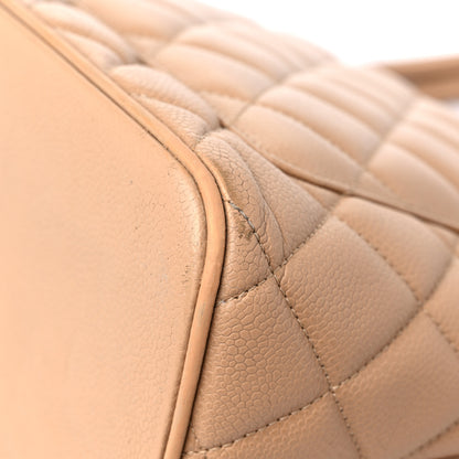 Chanel Caviar Quilted Medallion Tote Beige 10 of 24
