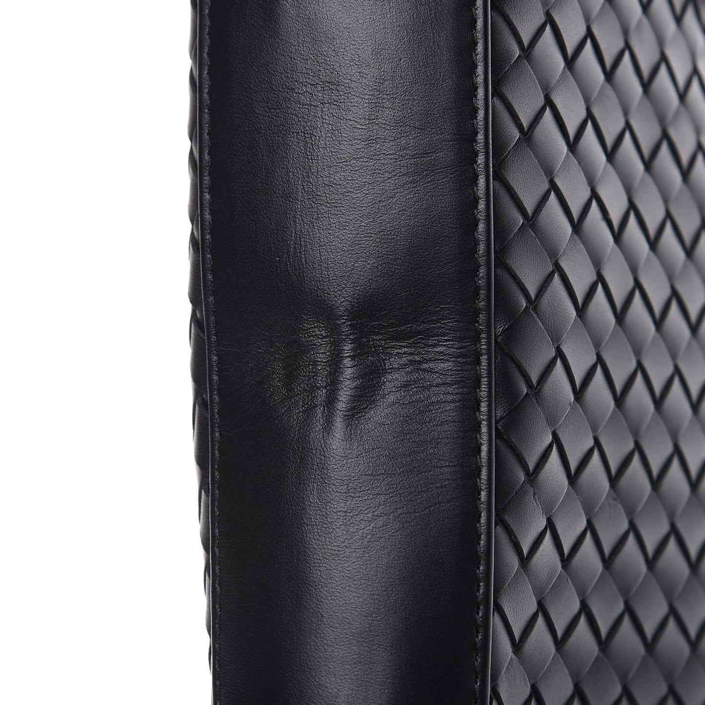 Nappa Intrecciato North West Tote Black