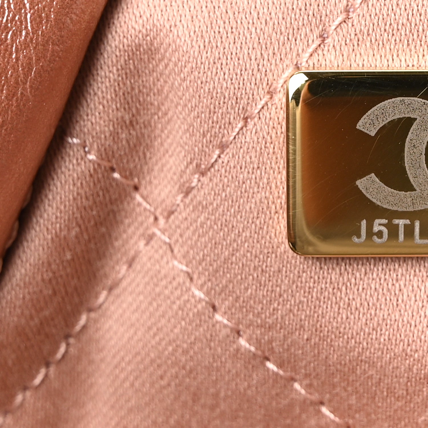 Chanel Metallic Calfskin Quilted Chanel 22 Copper 7 of 10