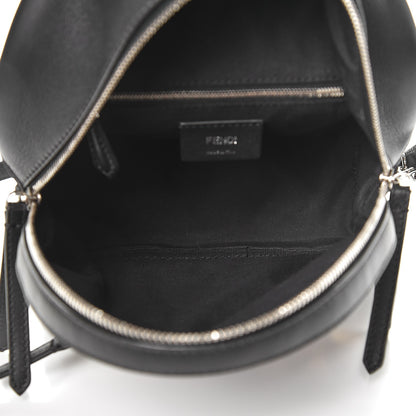 Fendi Vitello Dolce Studded Mini Backpack Black Multicolor 5 of 9
