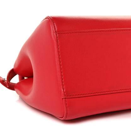 Fendi Nappa Mini Peekaboo Iconic Satchel Fiamma 7 of 8