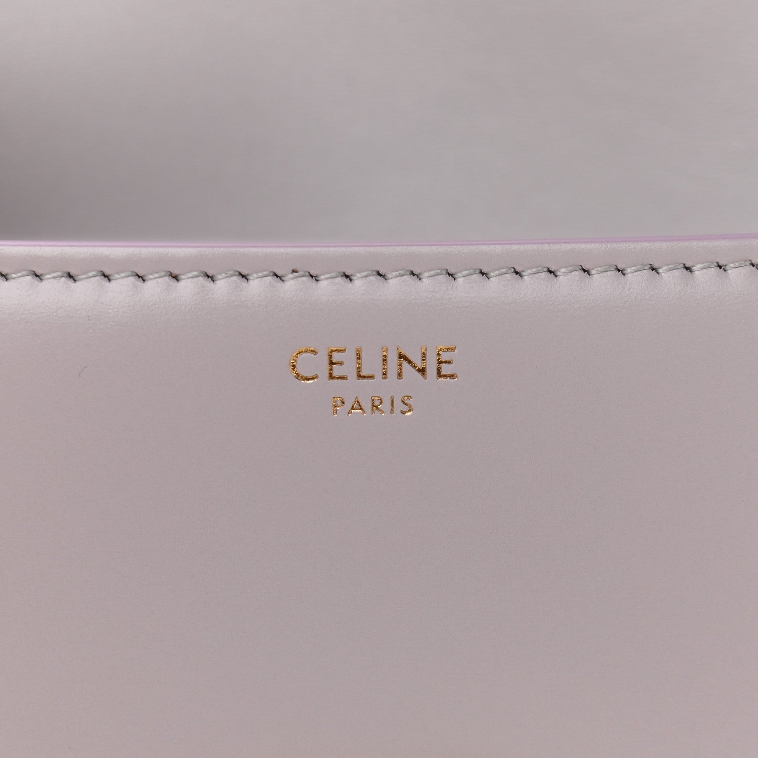 Celine Shiny Calfskin Triomphe Peony 8 of 9