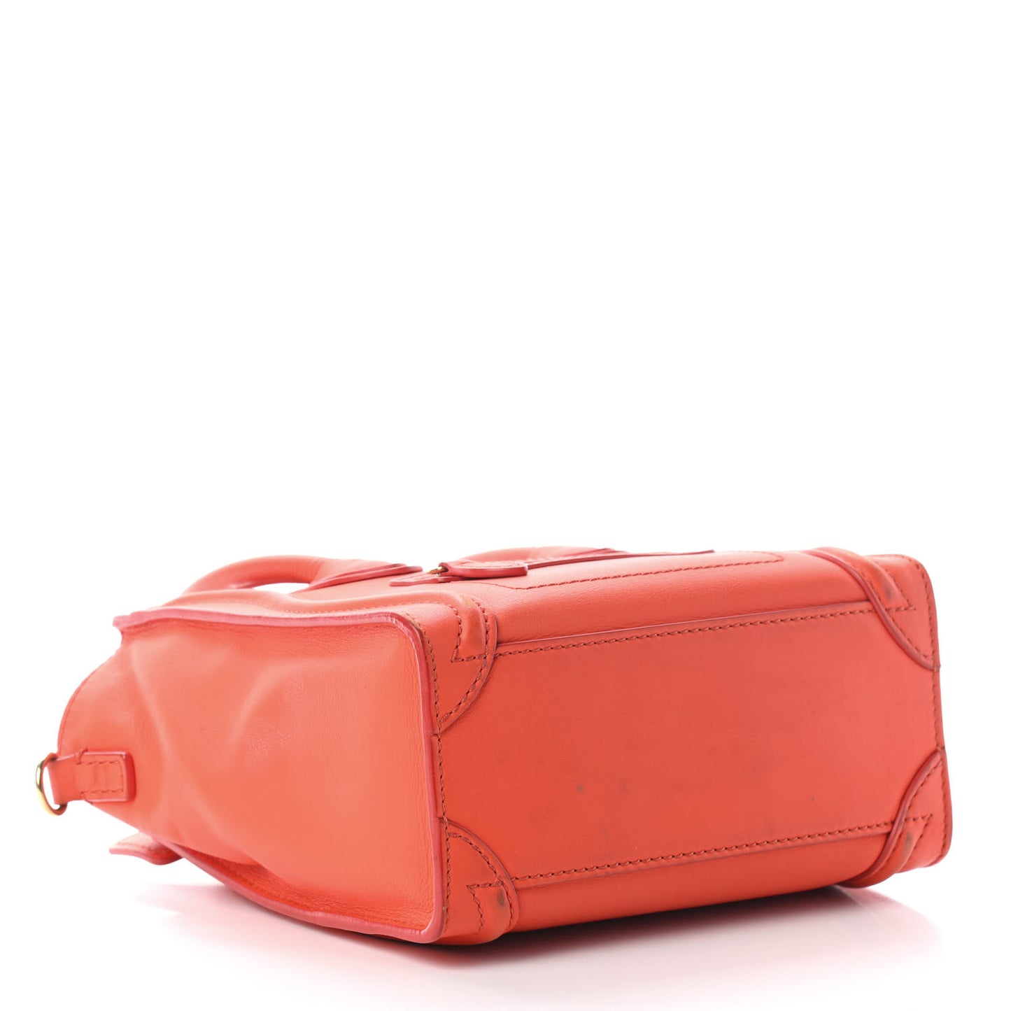 Smooth Calfskin Nano Luggage Fluo Orange