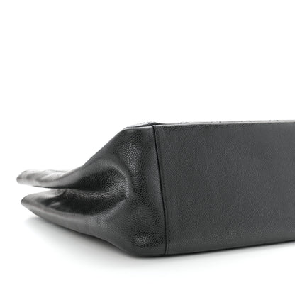 Chanel Caviar Quilted Grand Shopping Tote GST Black 9 of 10