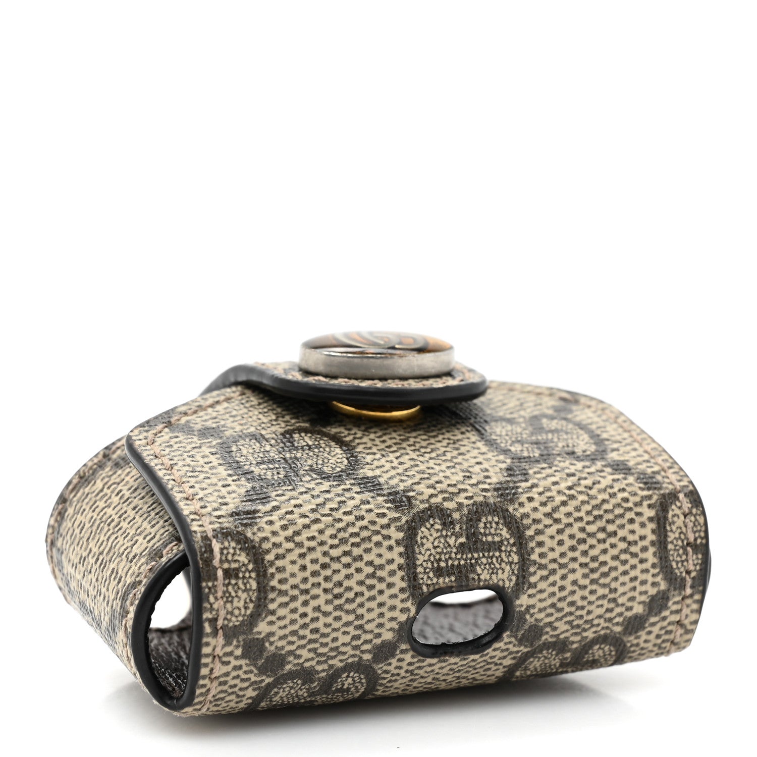 Gucci GG Supreme Monogram Ophidia AirPods Pro Case 3 of 9